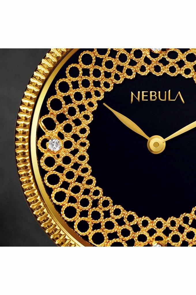 Titan nebula gold on sale watches