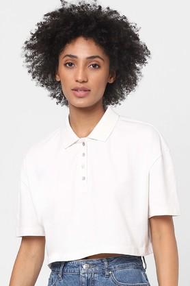 Collar neck outlet t shirts