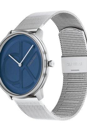 Calvin klein deals blue dial watch