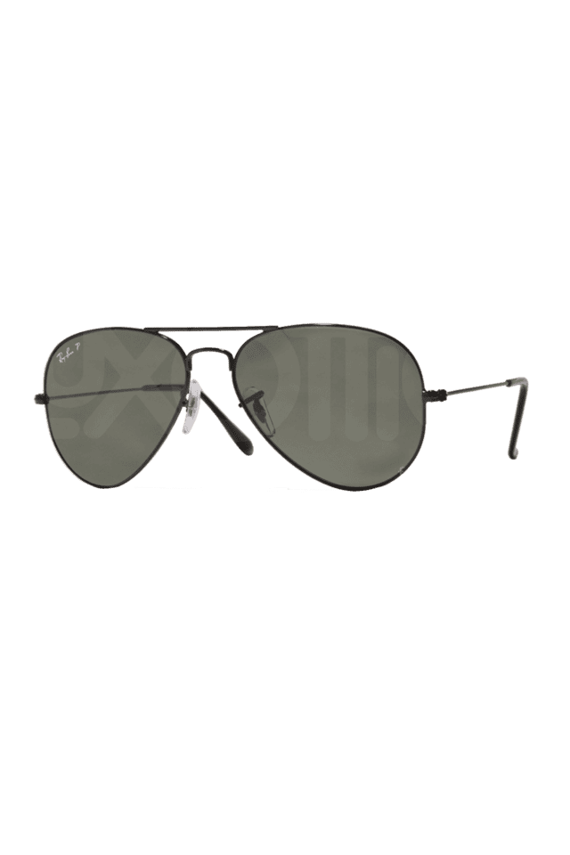 Ray ban half store frame aviator sunglasses