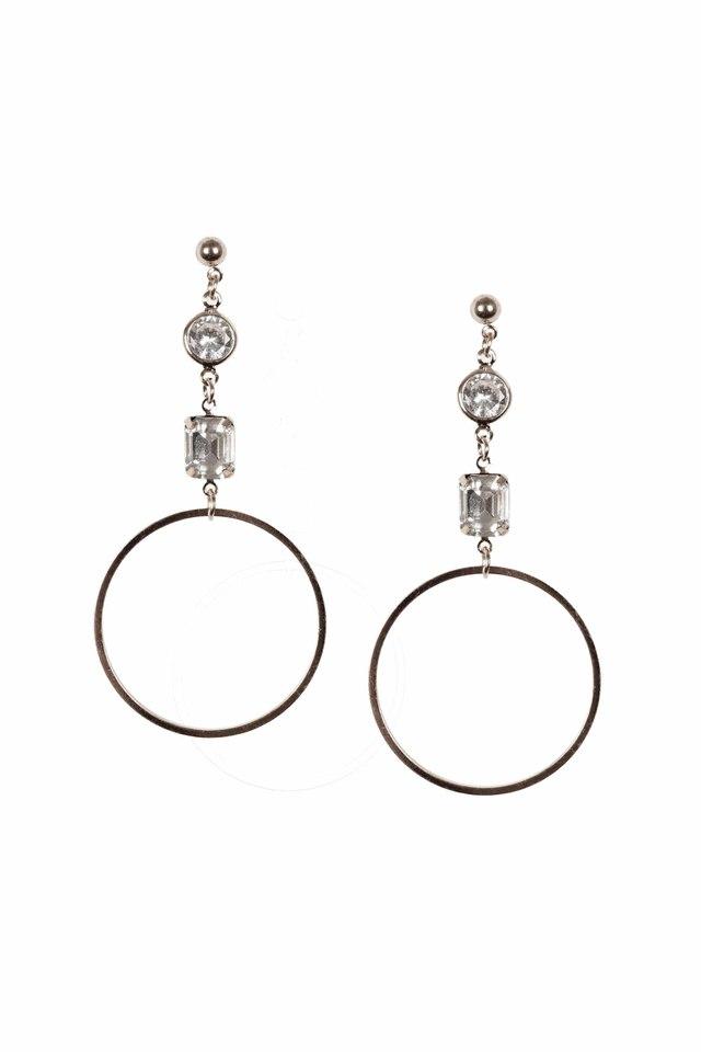 Buy Honbon Latest Hoop & Loop Earring /Western Big Hoop Earrings Lovely  Gifts for Girls & Women 1pair Online at Best Prices in India - JioMart.