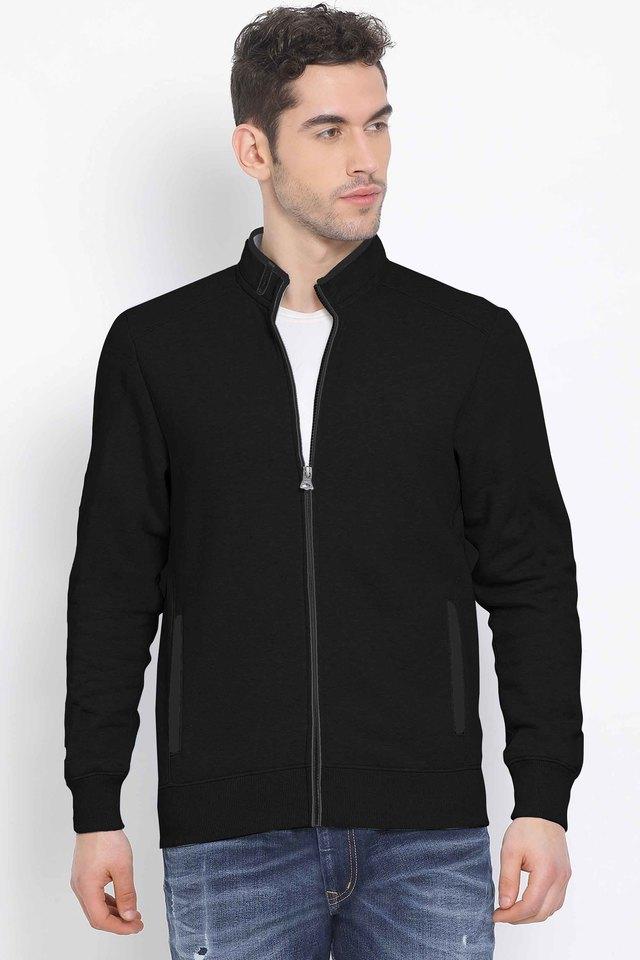 Mens casual zip deals up jackets