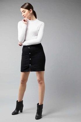 Over the sale knee denim skirt