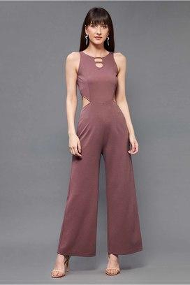 Cut out shop side jumpsuit express