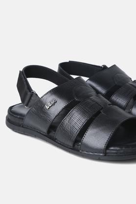 Leather male online sandals