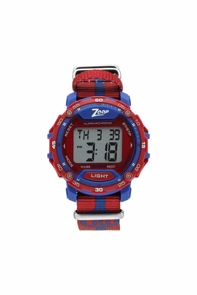 Buy ZOOP Kids Unisex Football Jersey 10 Silver Dial Nylon Digital Watch Shoppers Stop