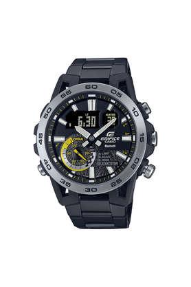 Casio edifice black stainless 2024 steel