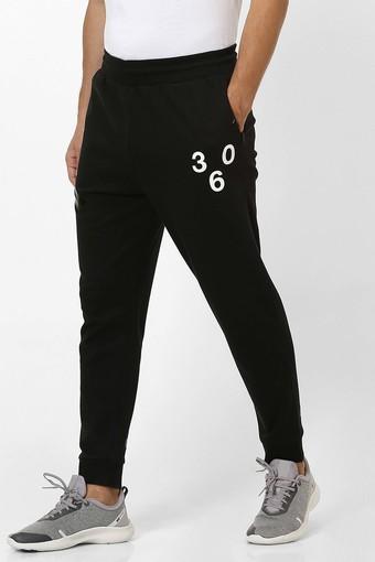 polyester and elastane joggers