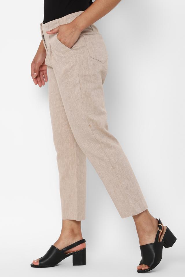 Allen Solly Regular Fit Women Dark Blue Trousers - Buy Allen Solly Regular  Fit Women Dark Blue Trousers Online at Best Prices in India | Flipkart.com