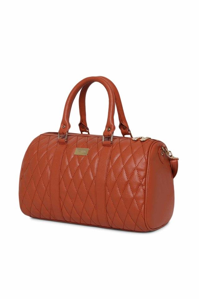 Buy KLEIO Quilted Tassel Detailed Spacious Handbag Shoppers Stop