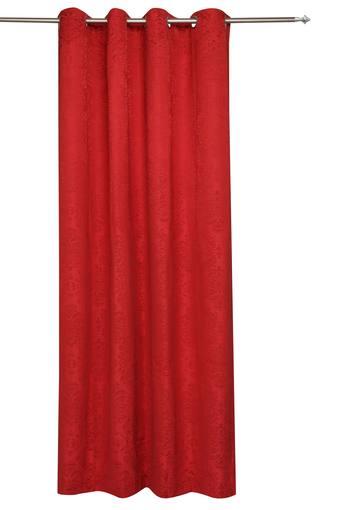 Buy Home Floral Self Printed Damask Extra Large Curtain Shoppers