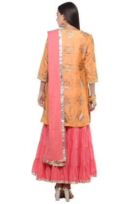 BIBA - Orange Kurtas - Main