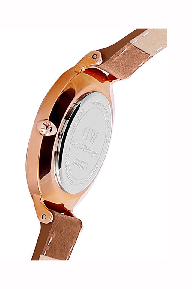 Buy DANIEL WELLINGTON undefined Womens Classic Petite Durham White Rose Gold Watch DW00100172 Shoppers Stop