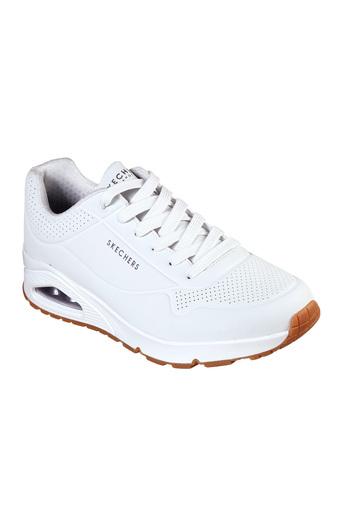 skechers mens white shoes