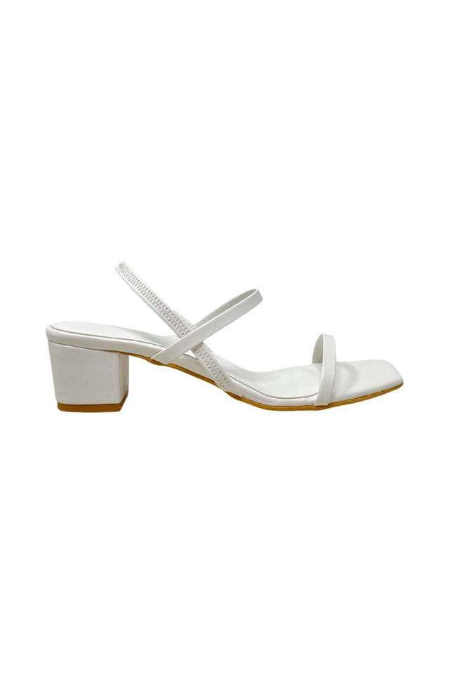 Formal best sale white sandals