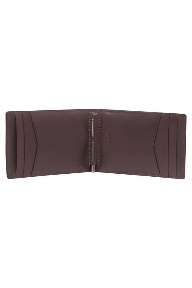 Leather Money Clip Wallet