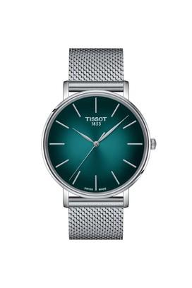 Buy TISSOT Mens White Dial Stainless Steel Analogue Watch