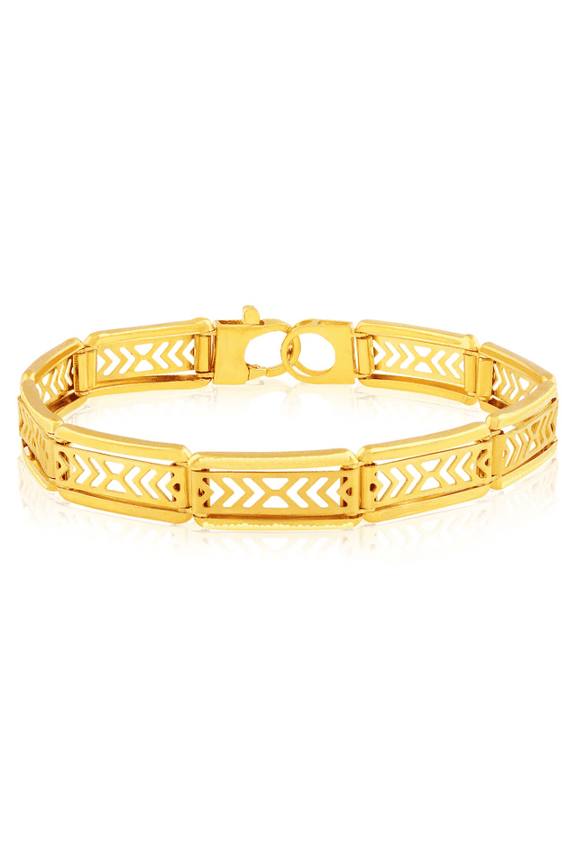 Buy Malabar Gold & Diamonds metal 2-colour-gold Bracelet for Women's ( Gold  ) at Amazon.in