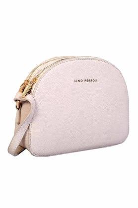 Buy LINO PERROS Off White Womens Off White Coloured Sling Bag