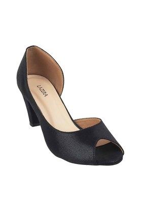 Black peep toe sandals outlet womens