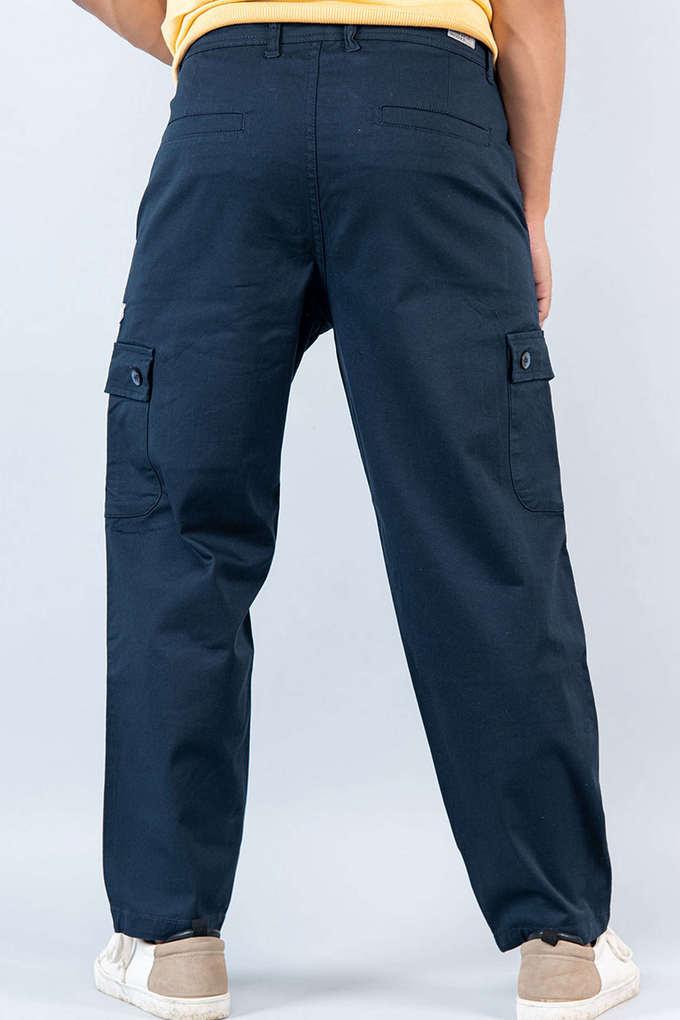 Economy Disposable Pants for Inmate Transport - Medium Blue