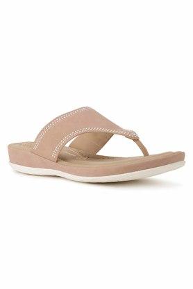 Buy BATA COMFIT Pink PU Slip On Womens Casual Wear Sandals