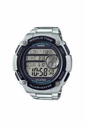 Casio dual best sale time digital watch