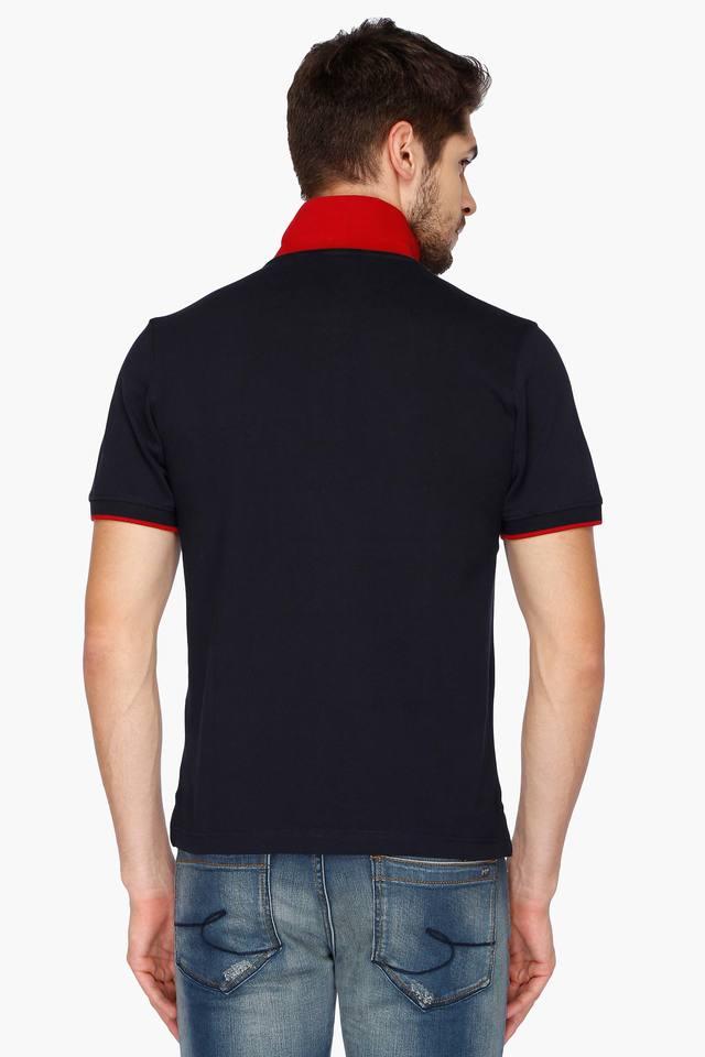 Buy IZOD Mens Slim Fit Solid Polo T Shirt Shoppers Stop