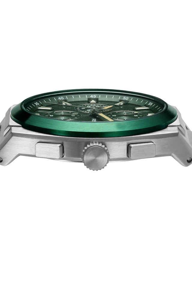 Green dial fossil cheap watch