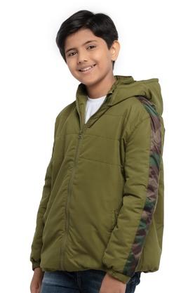 Boys army green on sale jacket