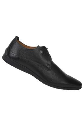 Flat sole best sale formal leather shoes