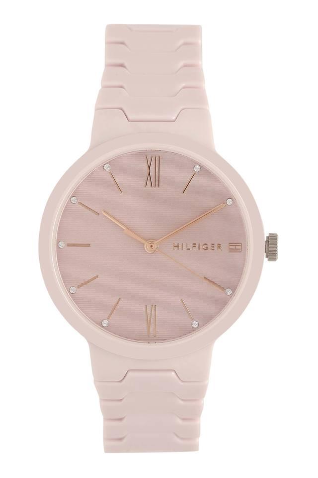 Pink tommy hot sale hilfiger watch