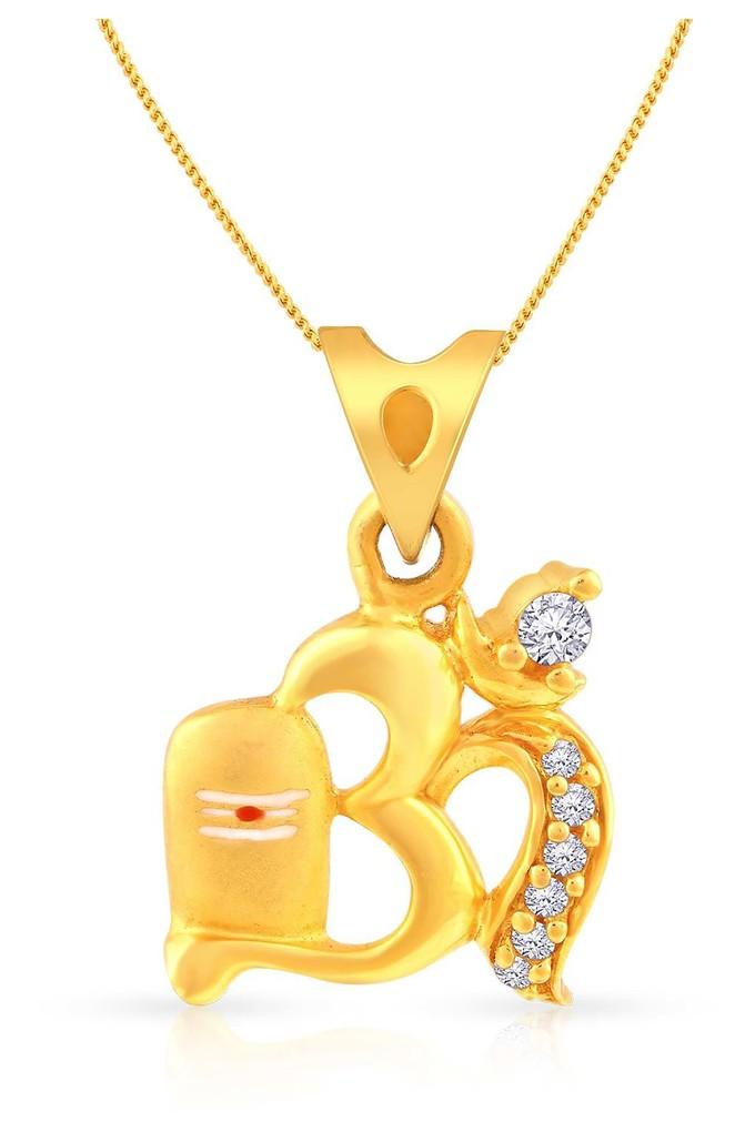 Tanishq gold hot sale om locket