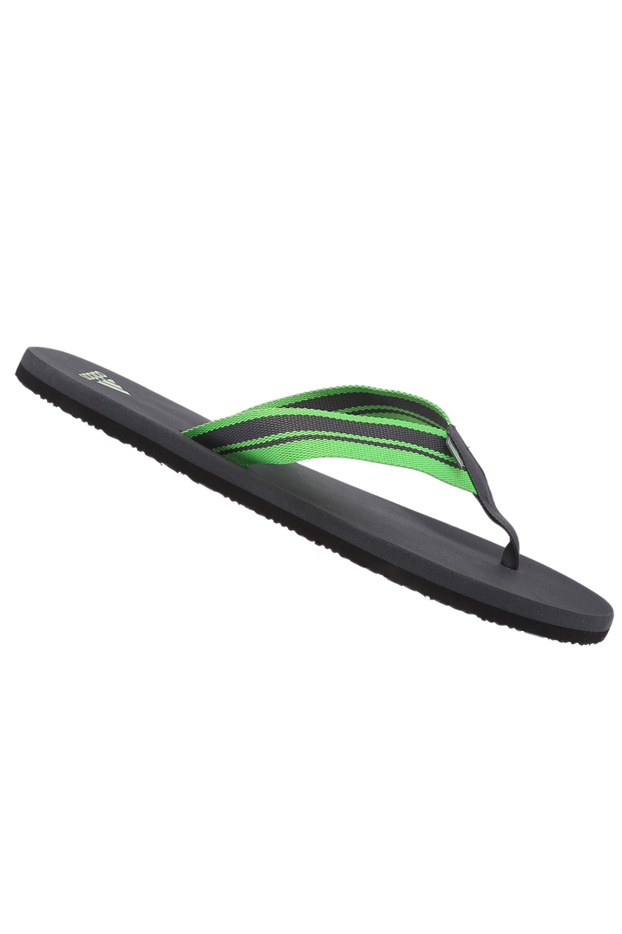 Adidas green flip discount flops