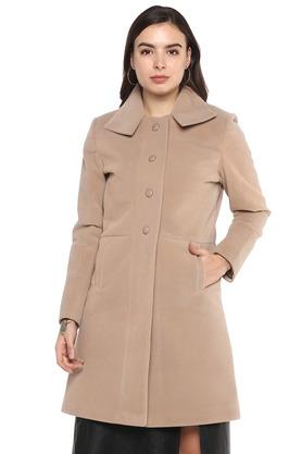 Camel colour hot sale coat ladies