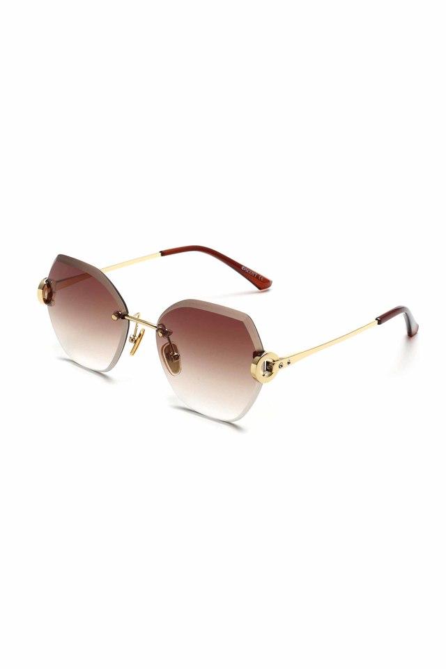 CELINE EYEWEAR Triomphe hexagon-frame gold-tone and tortoiseshell acetate  sunglasses | NET-A-PORTER