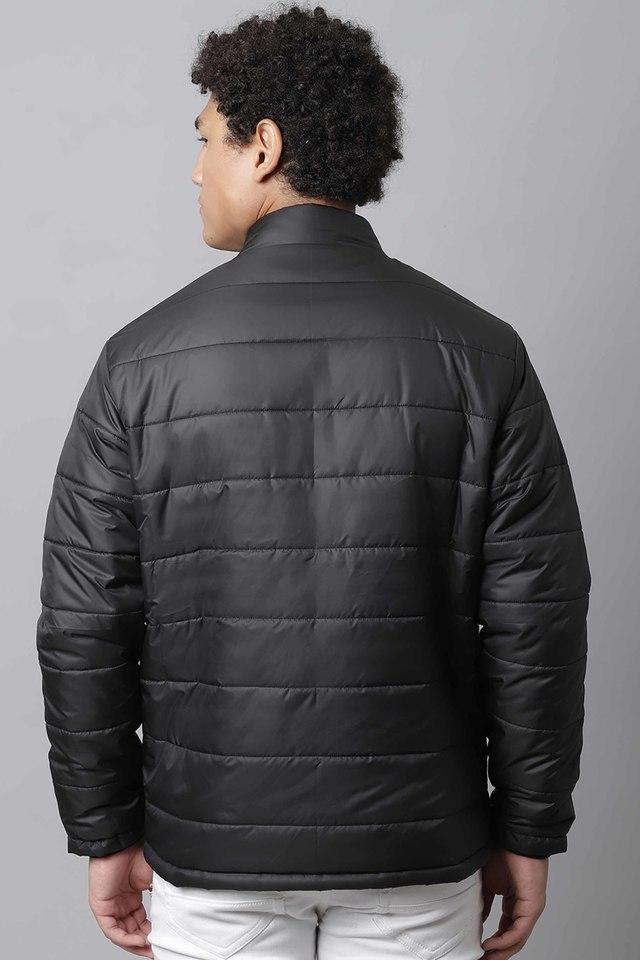 Padded cheap black jacket