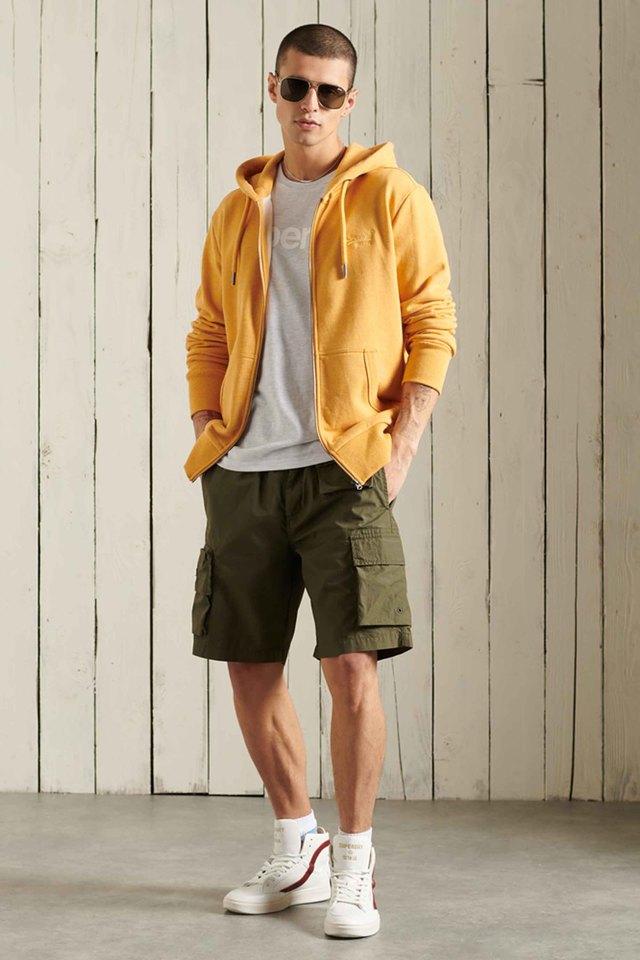 Superdry yellow jacket online mens