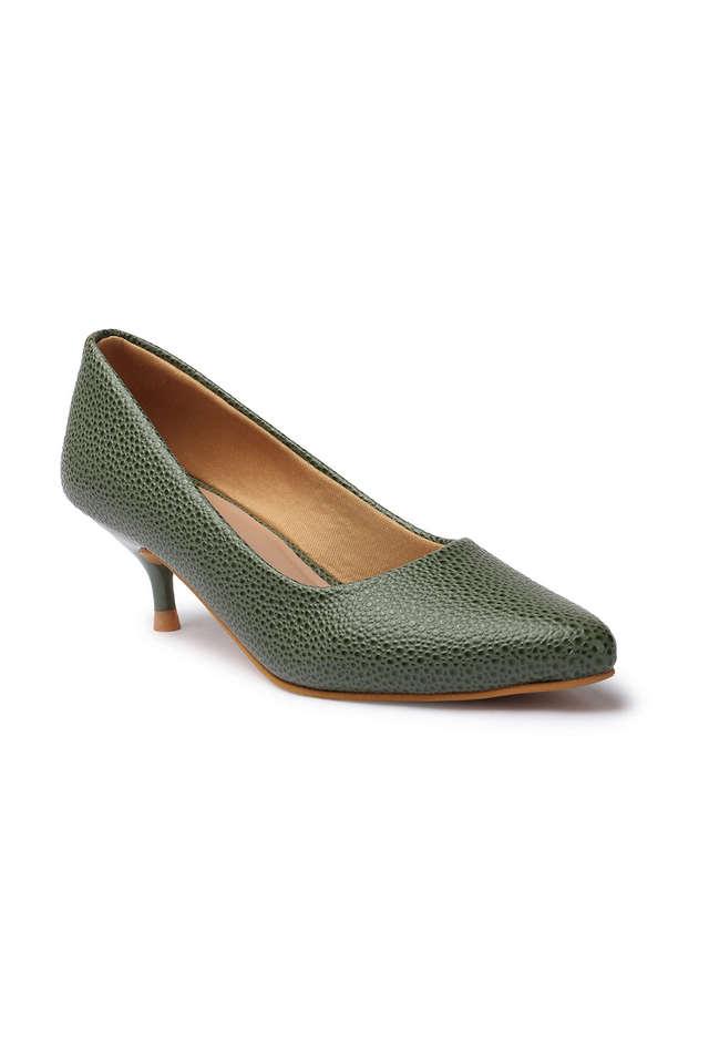 Olive green cheap womens dress shoes