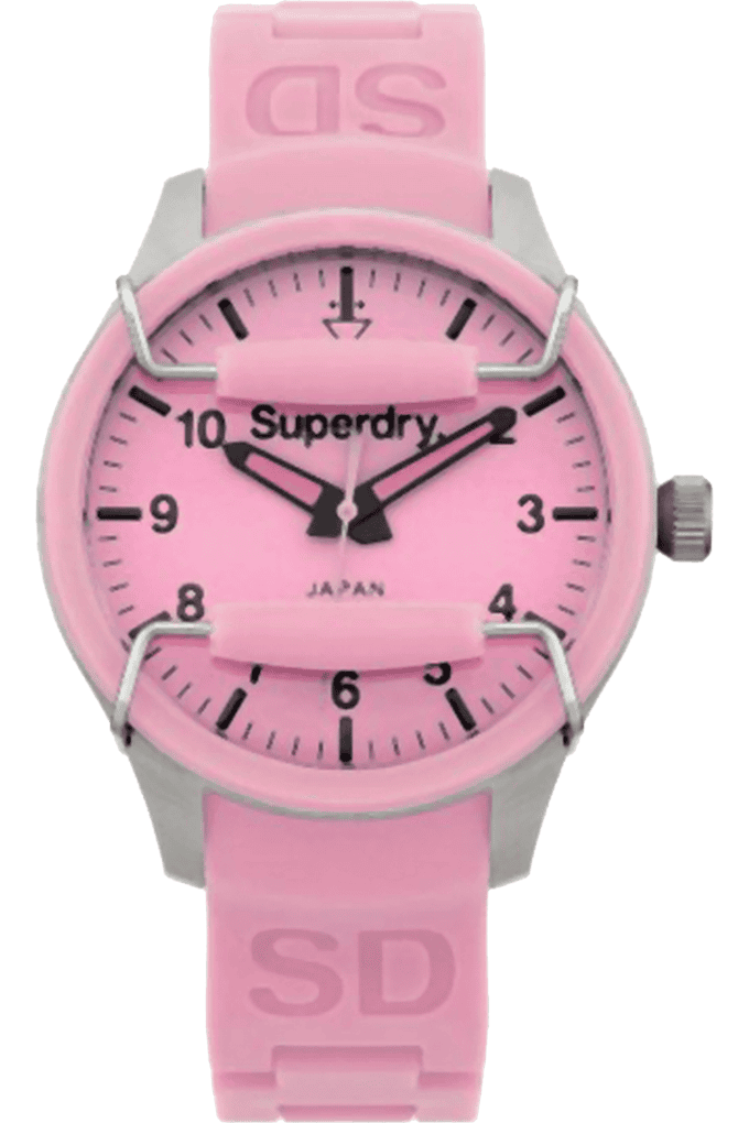 Superdry on sale pink watch