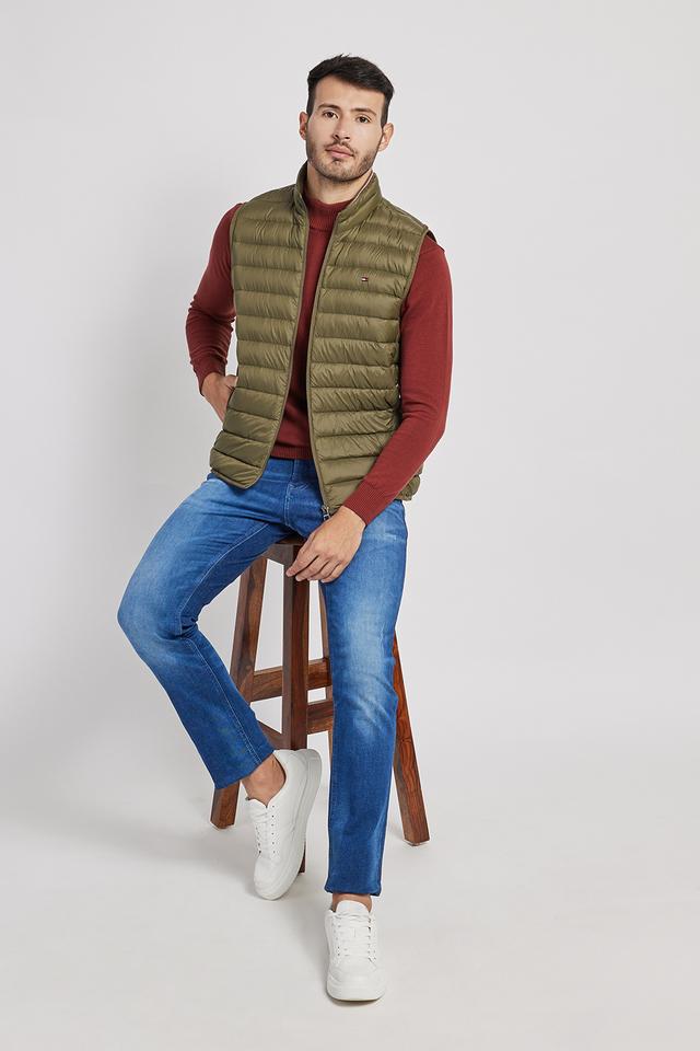 Tommy hilfiger best sale green jacket