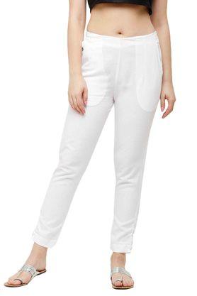 Cotton Cigarette Pants