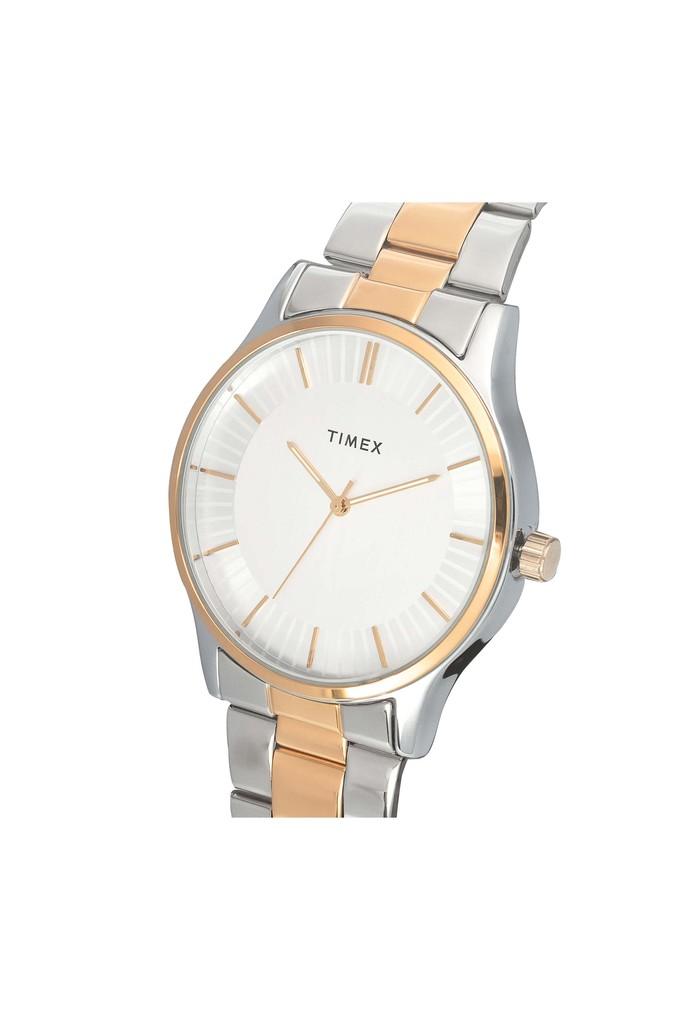 Timex on sale silver watch