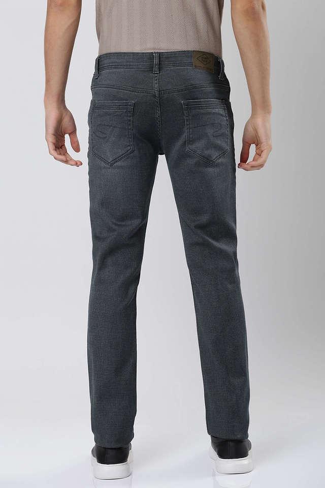 Buy LEE COOPER Whiskering Wash Cotton Regular Fit Men s Jeans Shoppers Stop