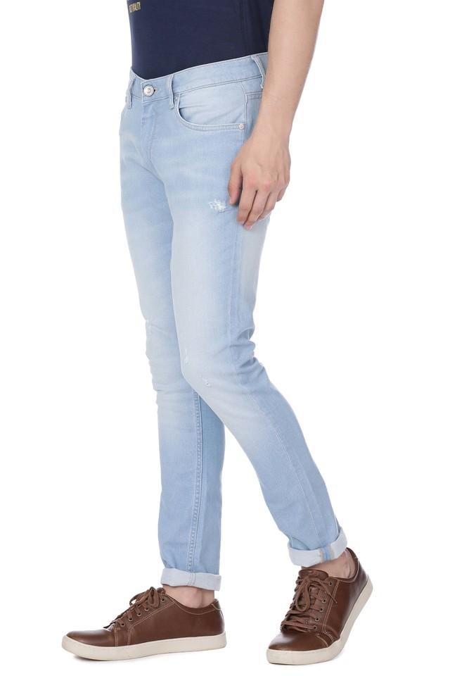 Buy Ragzo Mens Slim Fit Light Blue Jeans Online at Best Prices in India   JioMart