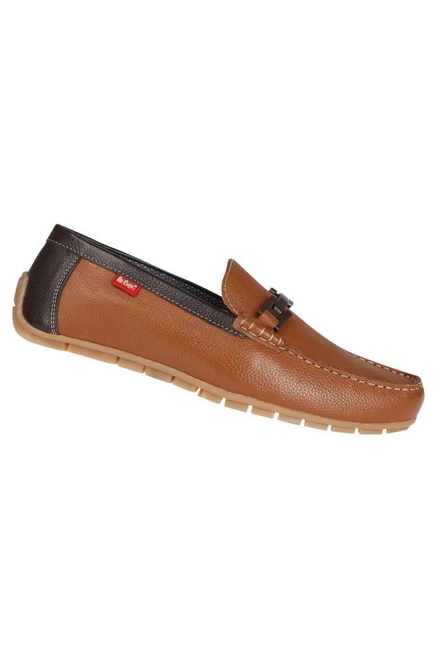 Lee cooper leather on sale loafers