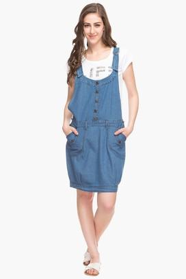 Girls Dungaree Dresses - Buy Girls Dungaree Dresses online in India