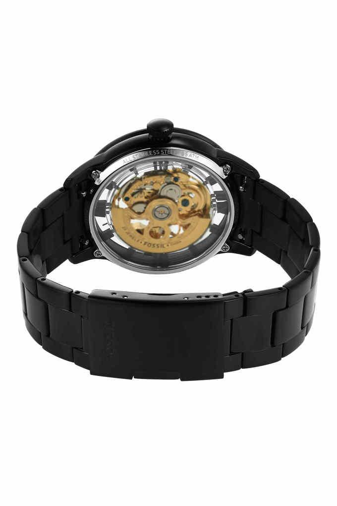 All black best sale fossil men's watch