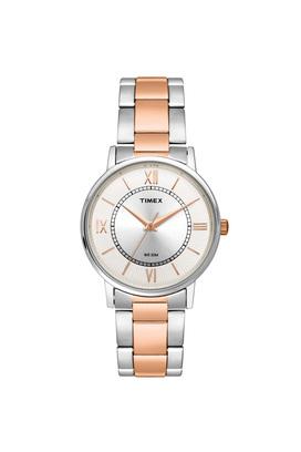 Timex rose gold sales women's watch tw000w208