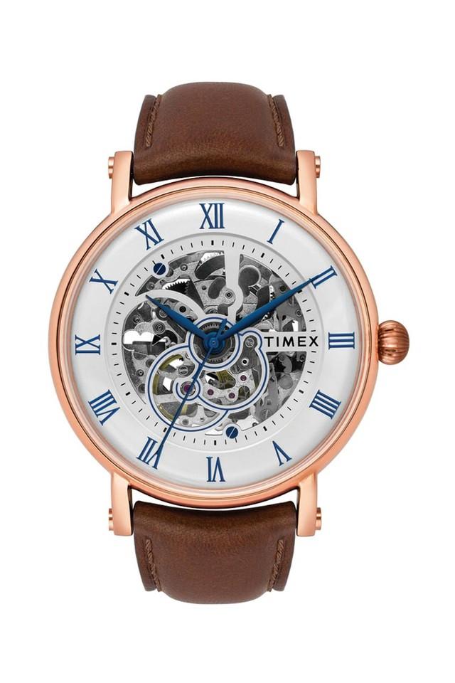 Buy TIMEX Mens Silver Dial Mechanical Watch - TWEG16705 | Shoppers Stop